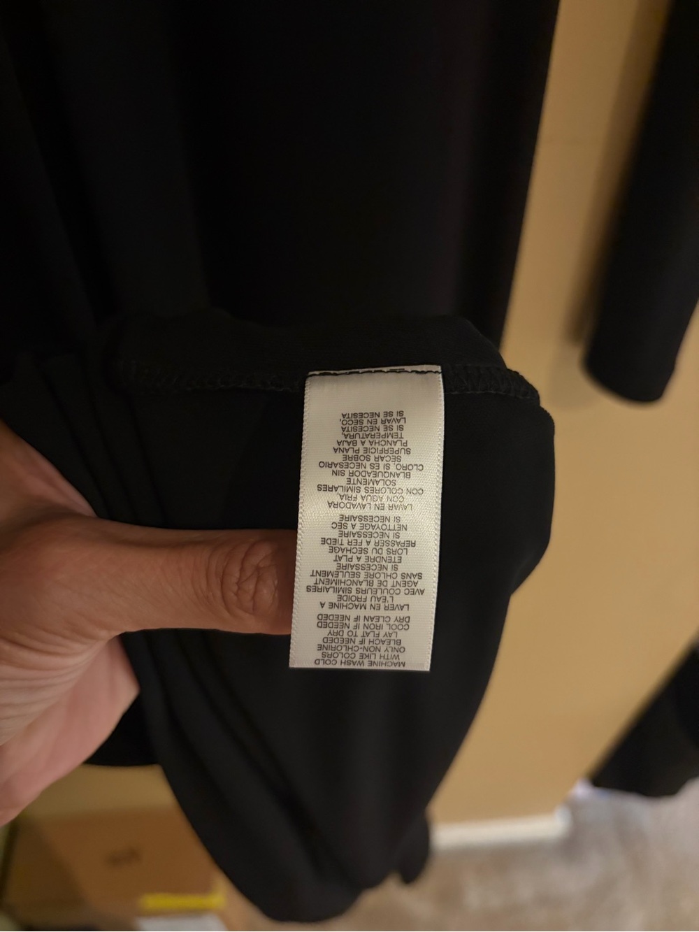Michael Kors Black Long Sleeve Twist-Detail Midi Dress - Picture 4 of 6